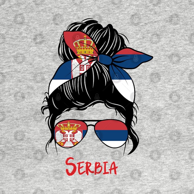 Serbia girl, Serbia Flag, Serbia gift heritage,   Serbian girlfriend, by JayD World